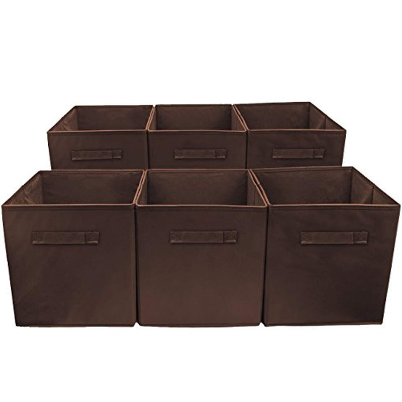 Sorbus Collapsible Storage Bin (Pack of 6)