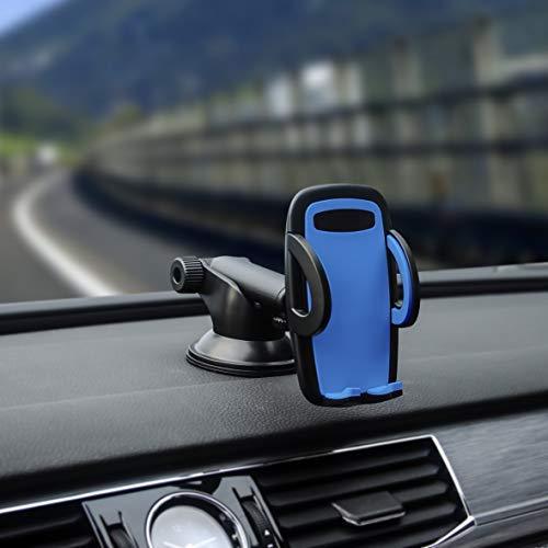 Cell Phone Holder for Car, Car Phone Mount, Yostyle Car Windshield & Dashboard Phone Mount Cradle for iPhone X/Xs/XR/Xs Max/8/8Plus/7/6s/SE,Galaxy S10/S9/S8/S7/Note 8 9,LG, Nexus, Sony,BlackBerry