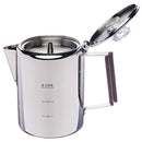 Coletti"Bozeman" Percolator Coffee Pot - 9 CUP Stainless Steel