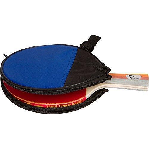 Vigilante Paddle Sports Table Tennis Paddle with High Performance Rubber and Travel Case | Tournament Quality, Lightweight Blade, Meets IMF Standards for Competition Play | Ideal for Beginners