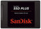 SanDisk SSD PLUS 1TB Internal SSD - SATA III 6 Gb/s, 2.5"/7mm, Up to 535 MB/s - SDSSDA-1T00-G26