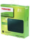 Toshiba HDTB420XK3AA Canvio Basics 2TB Portable External Hard Drive USB 3.0, Black