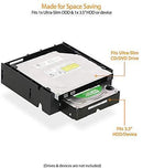 ICY DOCK 5.25” Ext. Bay to 3.5” HDD/Device Bay + Ultra Slim ODD Bay Mounting Kit Bracket - Flex-FIT Duo MB343SPO