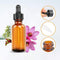 1oz Amber Glass Bottles for Essential Oils with Glass Eye Dropper - Pack of 12