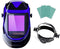 Solar Powered Welding Helmet Auto Darkening Professional Hood with Wide Lens Adjustable Shade Range 4/9-13 for Mig Tig Arc Weld Grinding Welder Mask