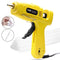 Hot Glue Gun, Cobiz Full Size (Not Mini) 60/100W Dual Power High Temp Heavy Duty Melt Glue Gun Kit with 10 Pcs Premium Glue Sticks(0.43'' x 8") for Arts & Crafts Use,Christmas Decoration/Gifts