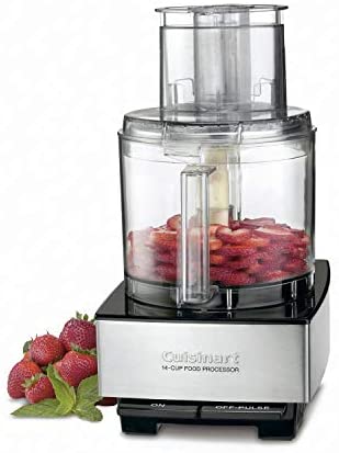 Cuisinart DFP-14BCNY 14-Cup Food Processor, Brushed Stainless Steel - Silver