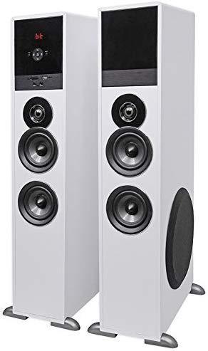 Rockville TM150B Black Home Theater System Tower Speakers 10" Sub/Blueooth/USB