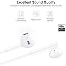 MUXITEK Earphones Headphone with Microphone and Volume Control, Compatible with iPhone 11/11Pro/11Pro Max/Xs/XS Max/XR/X/8/8 Plus/7 and iOS 10/11/12 (White)