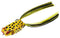 MILTECH Pad Crasher Topwater Bass Fishing Hollow Body Frog Lure with Weedless Hooks