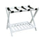 Casual Home 102-21 Shelf- White Luggage Rack