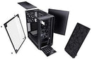 Fractal Design Meshify C - Compact Computer Case - High Performance Airflow/Cooling - 2X Fans Included - PSU Shroud - Modular Interior - Water-Cooling Ready - USB3.0 - Tempered Glass Light - Blackout