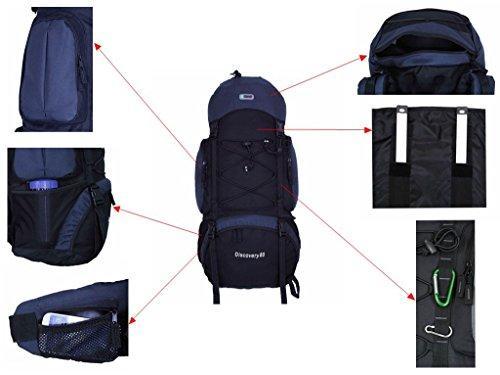 HBAG Discovery 80L 5400ci Internal Frame Camping Hiking Backpack