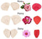 26Pcs Stainless Steel Gum Paste Flower and Leaf Cutter Set Fondant Flower Cookie Cutter Sugarcraft Flower Making Tool for Wedding,Birthday Cake Decorating