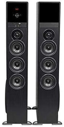 Rockville TM150B Black Home Theater System Tower Speakers 10" Sub/Blueooth/USB