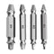 4PCS Damaged Screw Remover and Extractor Set by EasyOut - Stripped Screw Remover.