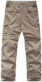 Mens Hiking Pants Adventure Quick Dry Convertible Lightweight Zip Off Fishing Travel Mountain Trousers