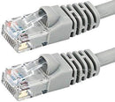 Monoprice 50FT 24AWG Cat6 500MHz Crossover Ethernet Bare Copper Network Cable - Orange