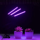 Grow Light, Grow Lights for Indoor Plants, Moer Sky 27W 54 LED Bulbs Timming Plant Grow Lamp with Red, Blue Spectrum, 3/6/12H Timer, 3-Head Divide Control Adjustable Gooseneck, 5 Dimmable Levels