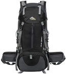 Hiking Backpack 50L Travel Camping Backpack with Rain Cover