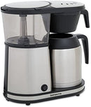 Bonavita Connoisseur 8-Cup One-Touch Coffee Maker Featuring Hanging Filter Basket and Thermal Carafe, BV1901TS