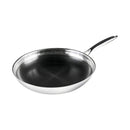 Frieling USA Black Cube Hybrid Stainless/Nonstick Cookware Fry Pan, 11-Inch