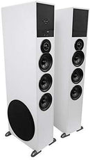 Rockville TM150B Black Home Theater System Tower Speakers 10" Sub/Blueooth/USB