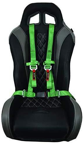 4 Point Harness with 2 Inch Padding (Ez Buckle Technology) (Black)