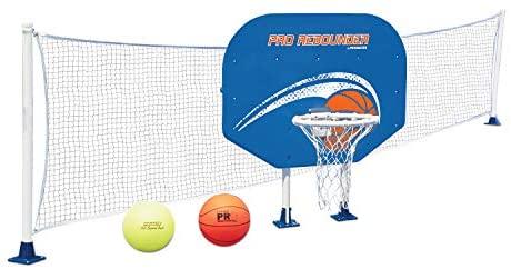 Poolmaster Swimming Pool Basketball and Volleyball Game Combo, Above-Ground Pool