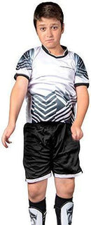 PAIRFORMANCE Boys' Soccer Jerseys Sports Team Training Uniform Age 4-12 Boys-Girls Youth Shirts and Shorts Set Indoor Soccer