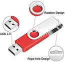 4GB Memory Stick USB 2.0 Flash Drive 10 Pack Bulk Thumb Drives 4 GB Portable Swivel Data Sticks Zip Drive Green PenDrive Jump Drive for Data Storage by FEBNISCTE