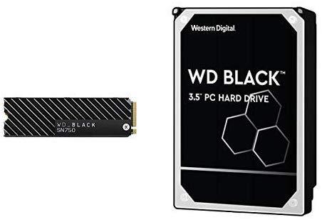 WD_Black SN750 500GB  NVMe Internal Gaming SSD - Gen3 PCIe, M.2 2280, 3D NAND, Up to 3430 MB/s - WDS500G3X0C