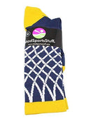 MadSportsStuff Elite Basketball Socks with Net Crew Length - Made in The USA