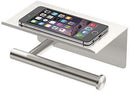 Gatco 1420 Latitude II Toilet Paper Holder with Mobile Shelf, Chrome