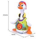 Toyk Kids toys Music Goose toys With Powerful LED Light Dancing Music Educational Toys For Boys Girl Toddler