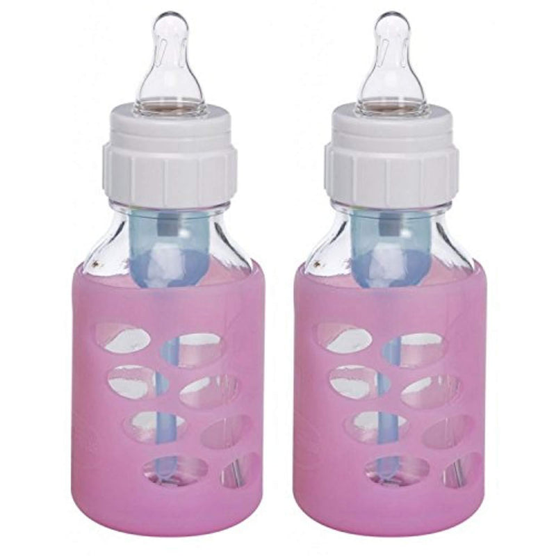 Protective Bottle Sleeve 4 oz, Pink/Pink,2 pack by Dr. Brown's