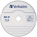 Verbatim BD-R 25GB 16X Blu-ray Recordable Media Disc - 10 Pack Spindle - 97238