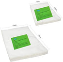 GOGING Vacuum Sealer Rolls(2), Large 11" x 196" & 8" x196" Combo Commercial Grade Plastic Food Vac Storage & Seal