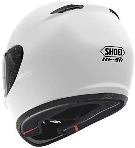 Shoei RF-SR Street Racing Motorcycle Helmet - White/Large