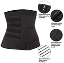 KIWI RATA Neoprene Sauna Waist Trainer Corset Sweat Belt for Women Weight Loss Compression Trimmer Workout Fitness