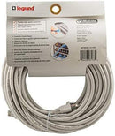 Legrand - On-Q CAT 5e Patch Cable, 10Gbps Ethernet Speed, Computer Networking Cord/Data Cable, 7-foot, AC3507WHV1