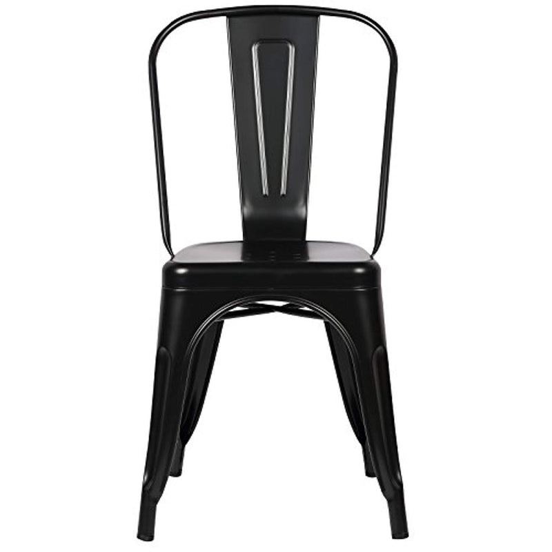 Poly and Bark Trattoria Side Chair in Black (Set of 4)