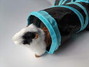 WOWOWMEOW Small Animals 3-Way Play Tunnel Foldable Toy Tube for Hamsters, Guinea Pigs, Chinchillas and Hedgehogs