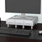 Mind Reader PC, Laptop, IMAC Monitor Stand and Desk Organizer, Black