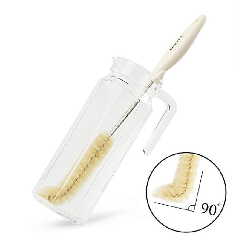 Amazer Bottle Cleaning Brush with Long Comfort Grip Angled Tip Design Easy to Clean Corner for Swell Bottle Water Bottle Sports Bottle