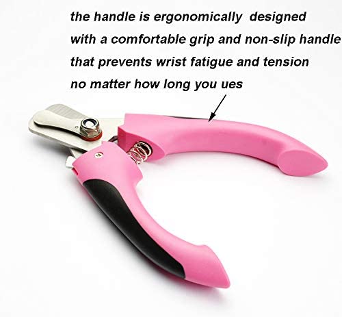 Elfirly Professional Pet Grooming Scissor with Round Tip Stainless Steel Dog Eye Cutter for Dogs and Cats, Professional Grooming Tool, Size 6.70" x 2.6" x 0.43"