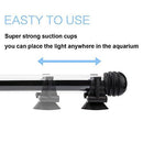 COVOART LED Aquarium Light, Fish Tank Light RGB Color Underwater Light Submersible Crystal Glass Lights