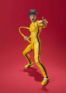 TOP Satisfied S.H.Figuarts 15cm Bruce Lee Yellow Track Suit Action Figure KungFu Toy Doll Kid Fighter Lovely Gift