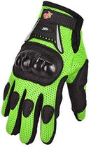 Street Bike Full Finger Motorcycle Gloves 09 (Large, black)