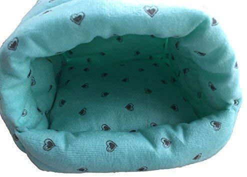 WOWOWMEOW Guinea-Pigs Bed,Hamster Bed,Small Animals Warm Hanging Cage Cave Bed